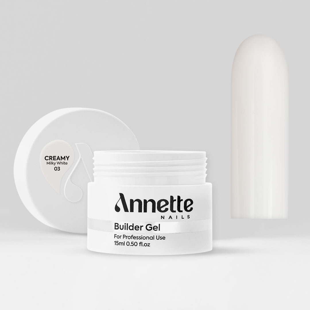 Gel Constructie Creamy Milky White - 15ml Annette Nails GBC-03-15