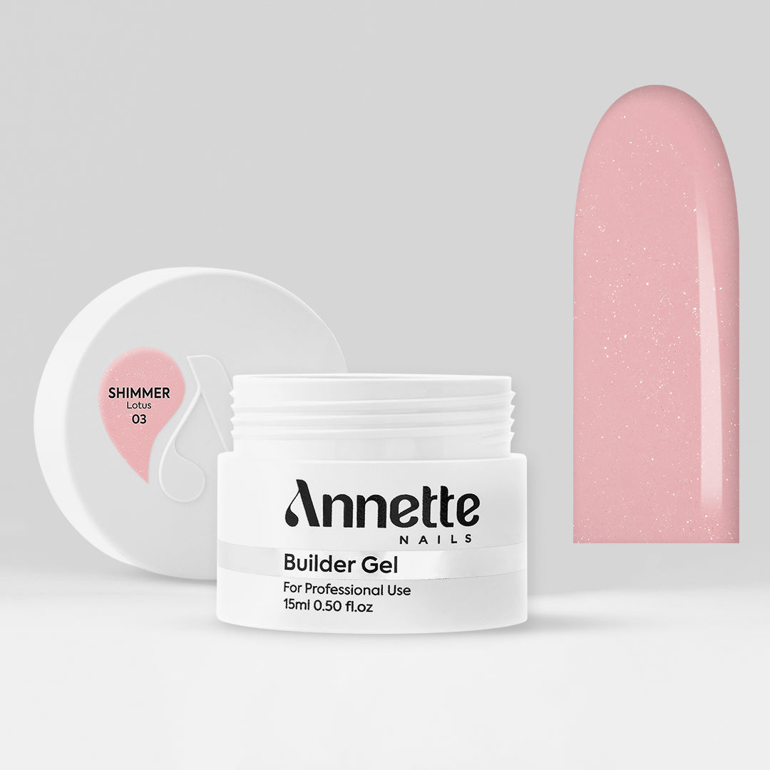 Gel Constructie Shimmer Lotus - 15ml Annette Nails GBS-03-15
