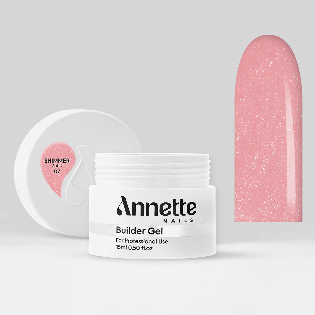 Gel Constructie Shimmer Satin - 15ml Annette Nails GBS-07-15