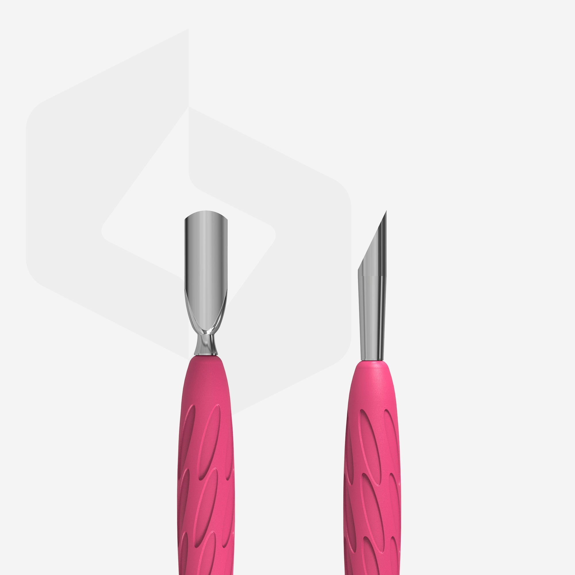 Pusher Unghii Staleks Pro Uniq PQ-10/2 cu Maner din Silicon