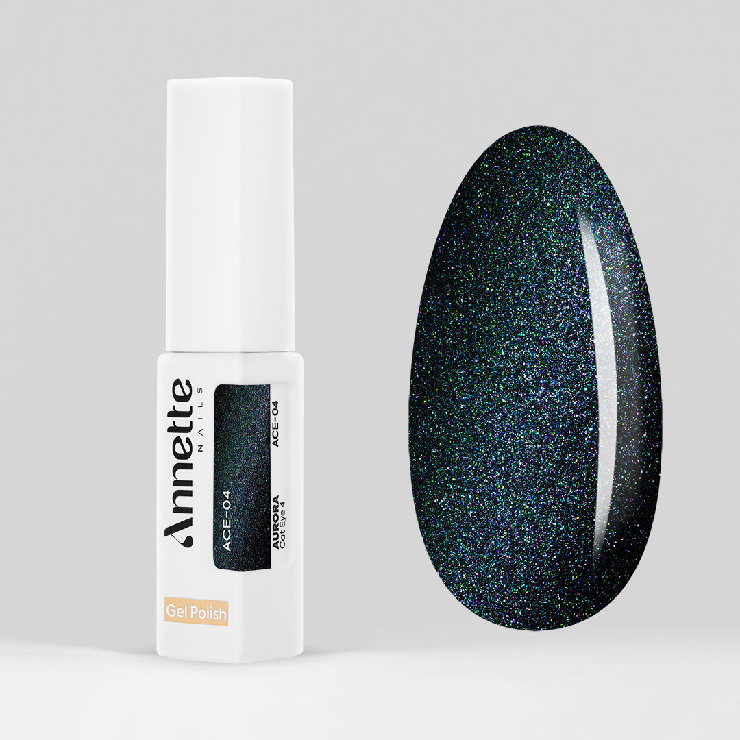 Oja Semipermanenta Aurora Cat Eye 4 ACE-04 - 8ml Annette Nails