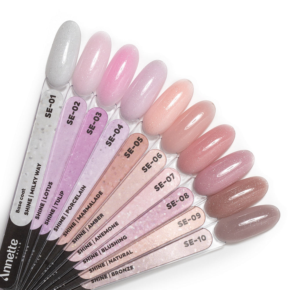 Baza Rubber Shine Milky Way - 12ml Annette Nails SE-01