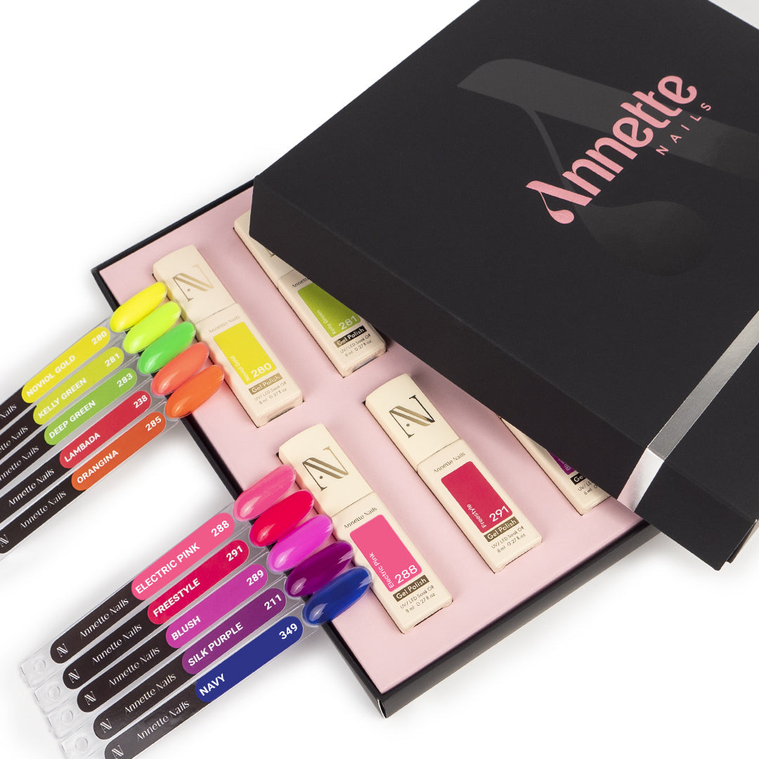 Colecția Neon - Set Oje Semipermanente