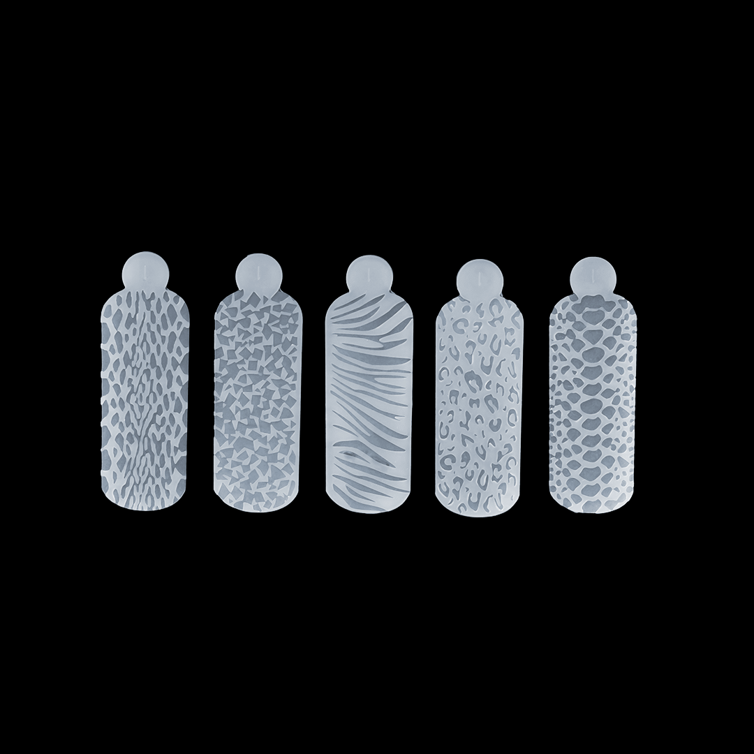 Forme Silicon 3D pentru Unghii Annette Nails - Set 5 modele, SNF-01, 60 buc