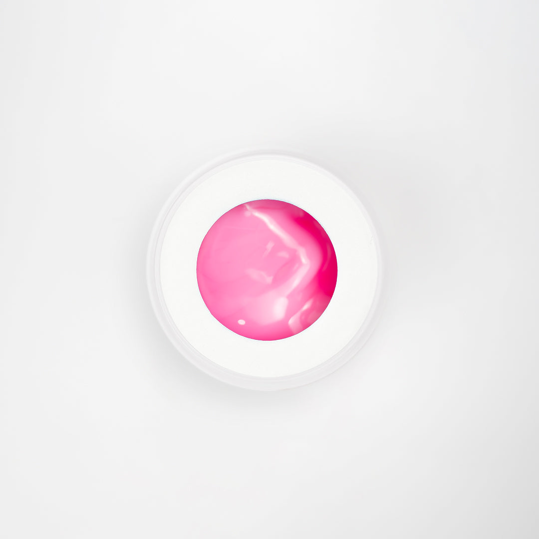 Paint Gel Solid Neon Pink 07 Wipe - 5ml Annette Nails GPS-07