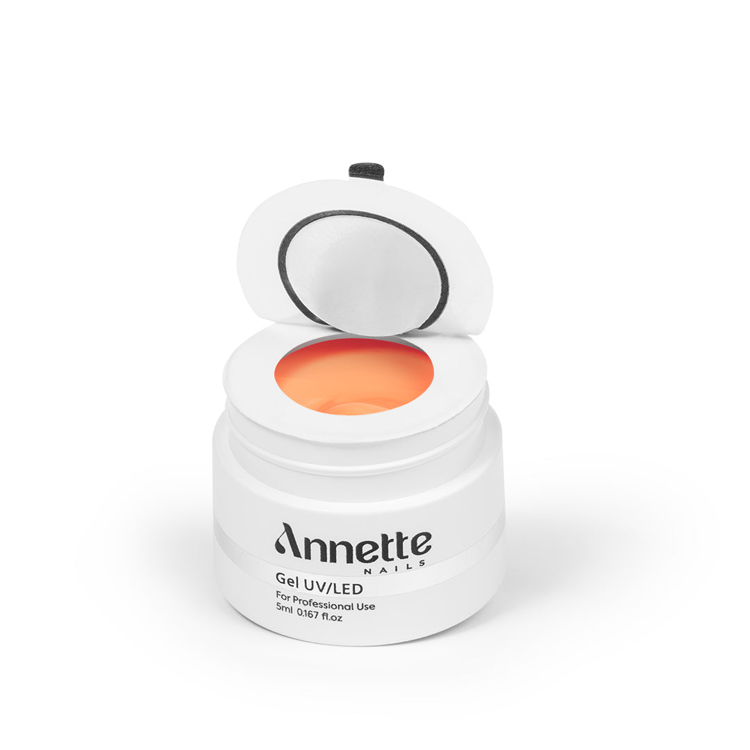 Paint Gel Solid Neon Orange 08 Wipe - 5ml Annette Nails GPS-08