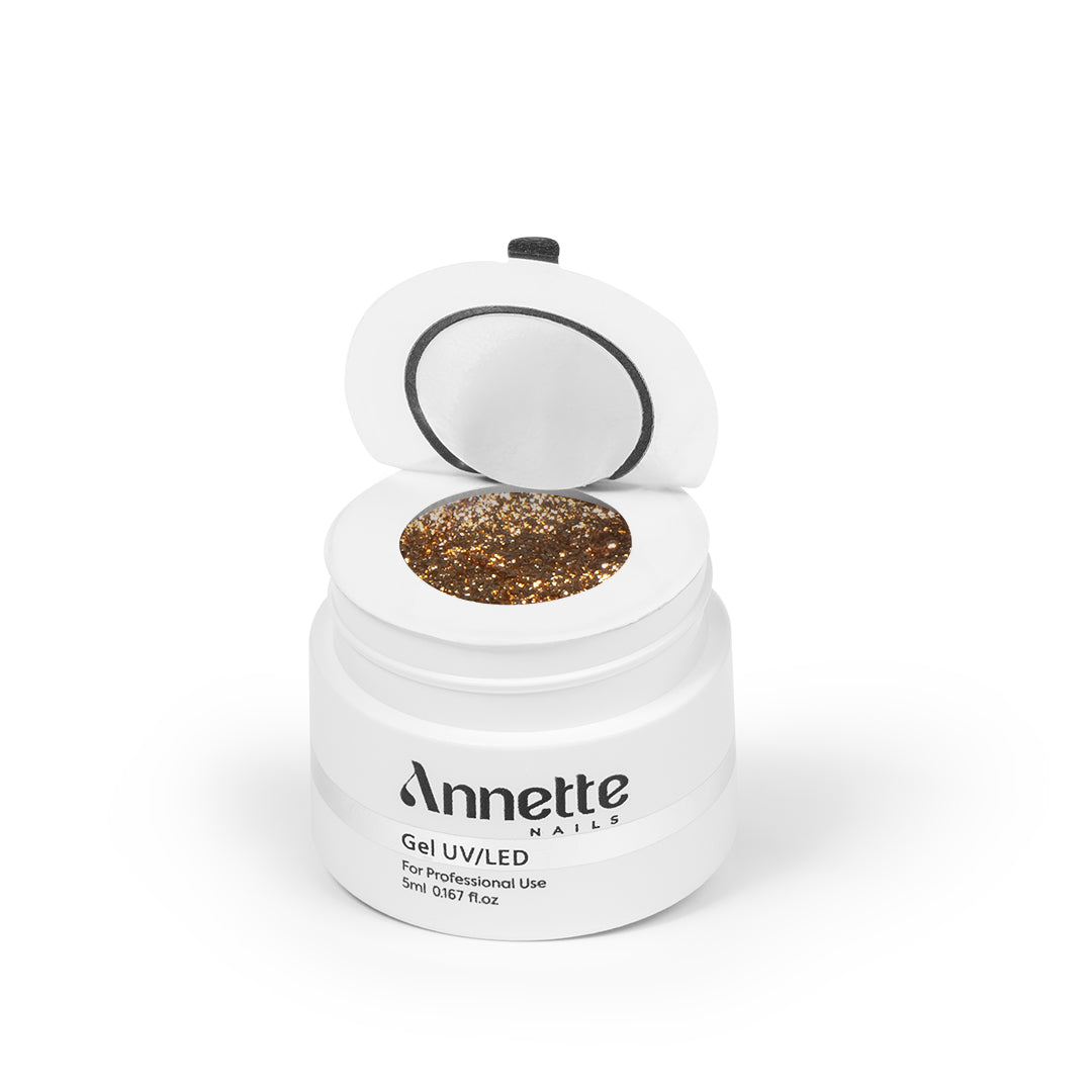 Paint Gel Platinum Gold 02 Wipe - 5ml Annette Nails GPP-02