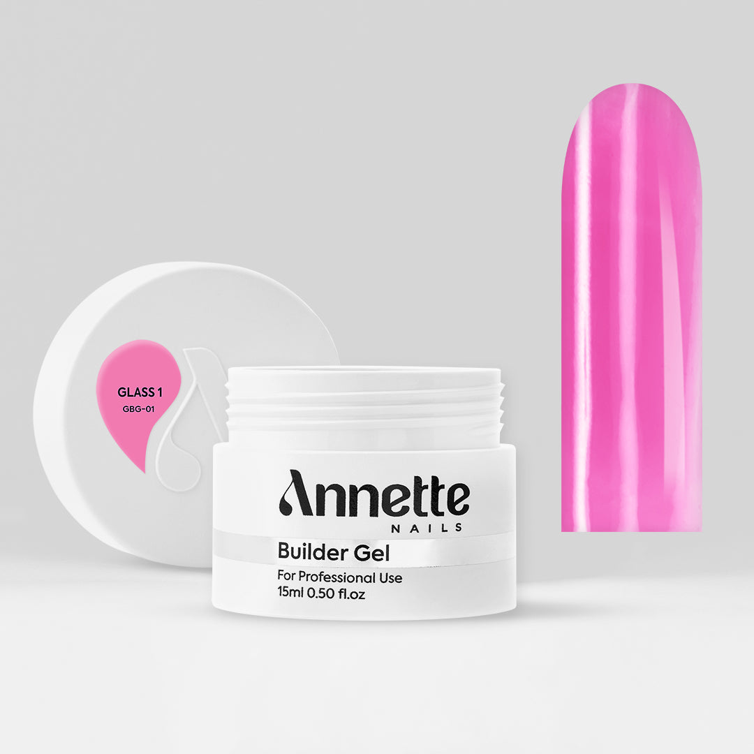Gel Constructie Glass 1 - 15ml Annette Nails GBG-01-15