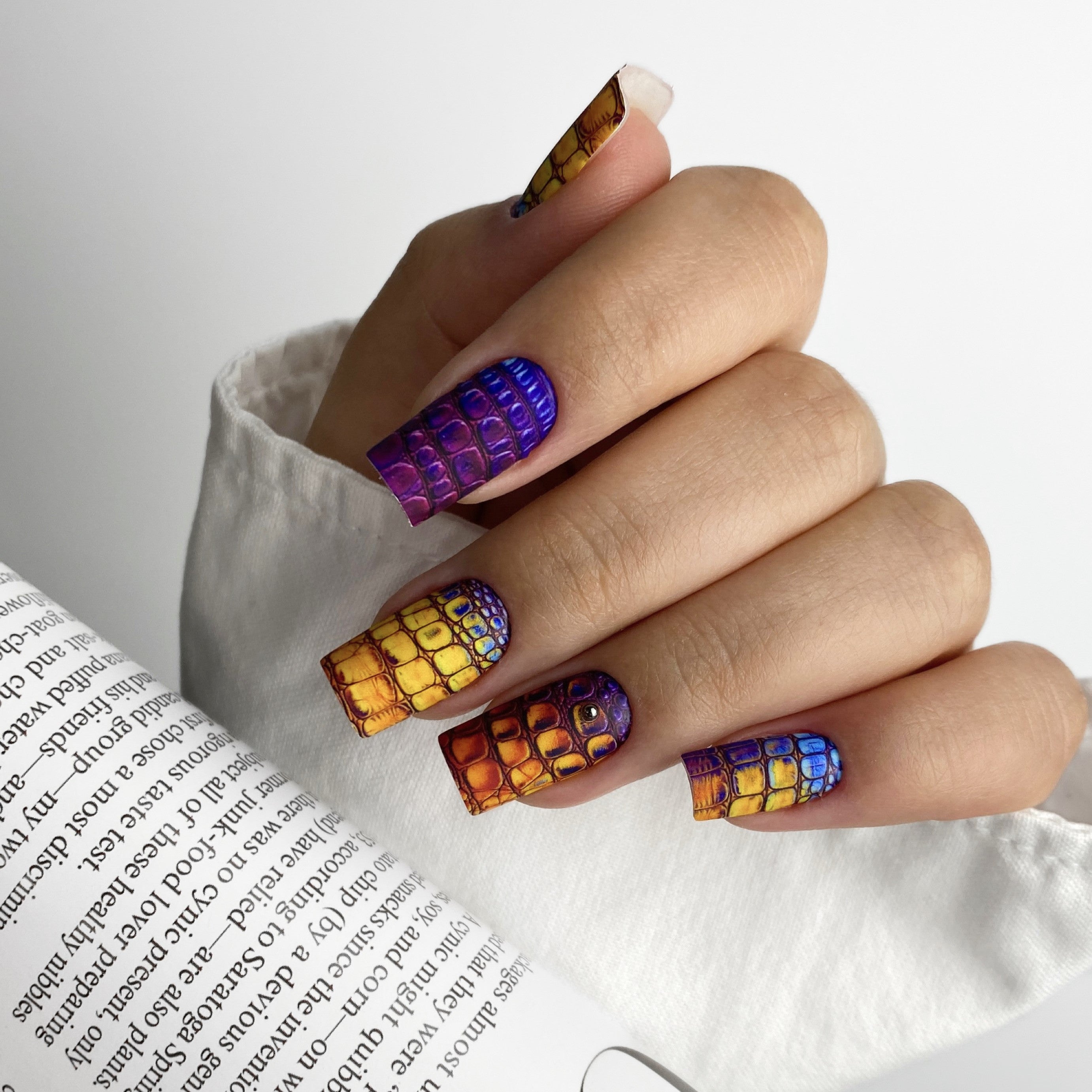 Nail Wraps Manichiura Animal Print 14 Annette Nails MWR-014