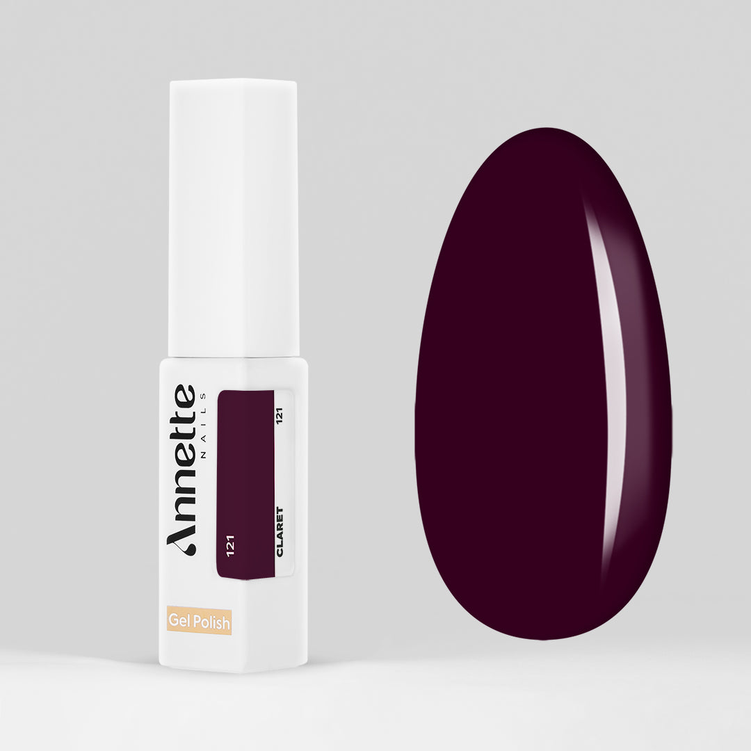 Oja Semipermanenta Lipstick Claret 121, 8 ml Annette Nails