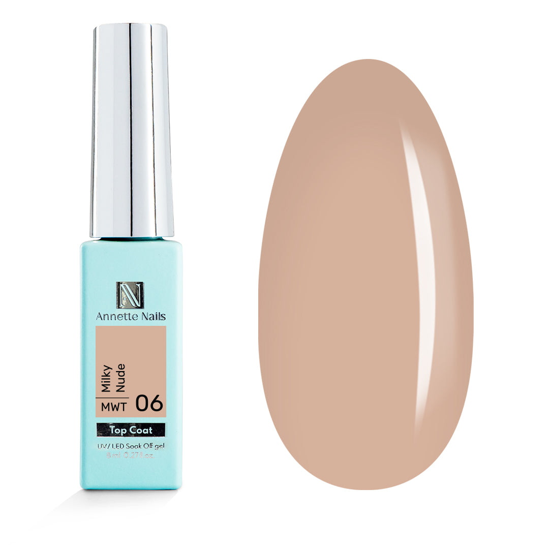 Top Coat Milky Nude MWT-06 - 8ml Annette Nails