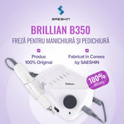 Freza Saeshin Brillian B350 + Mandrină H350
