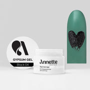 Gypsum Gel Black 04 - 5 ml Annette Nails