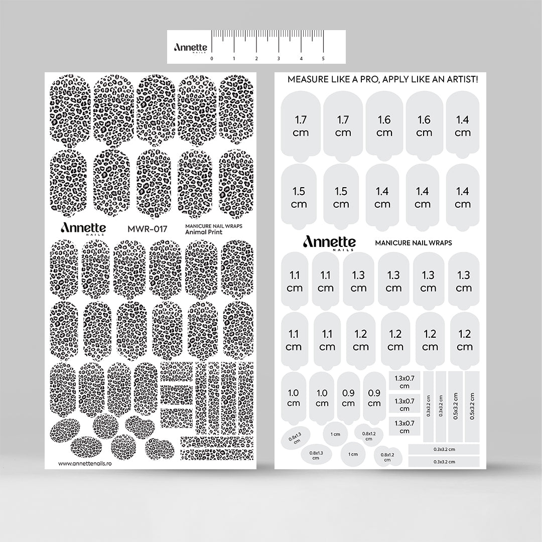 Nail Wraps Manichiura Animal Print 17 Annette Nails MWR-017