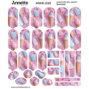 Nail Wraps Manichiura Summer 30 Annette Nails MWR-030