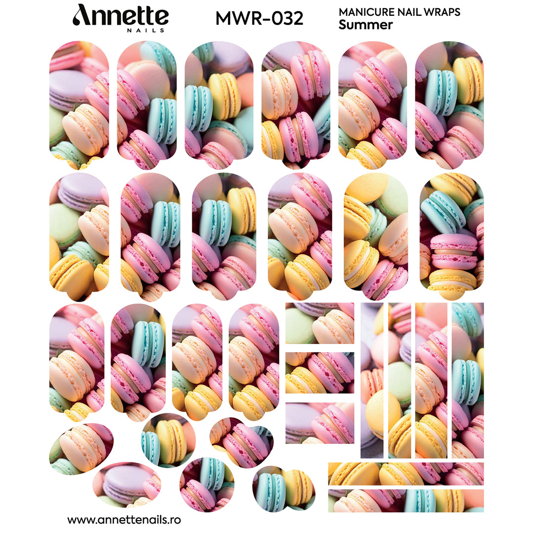 Nail Wraps Manichiura Summer 32 Annette Nails MWR-032