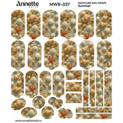 Nail Wraps Manichiura Summer 37 Annette Nails MWR-037