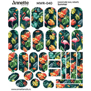 Nail Wraps Manichiura Summer 40 Annette Nails MWR-040