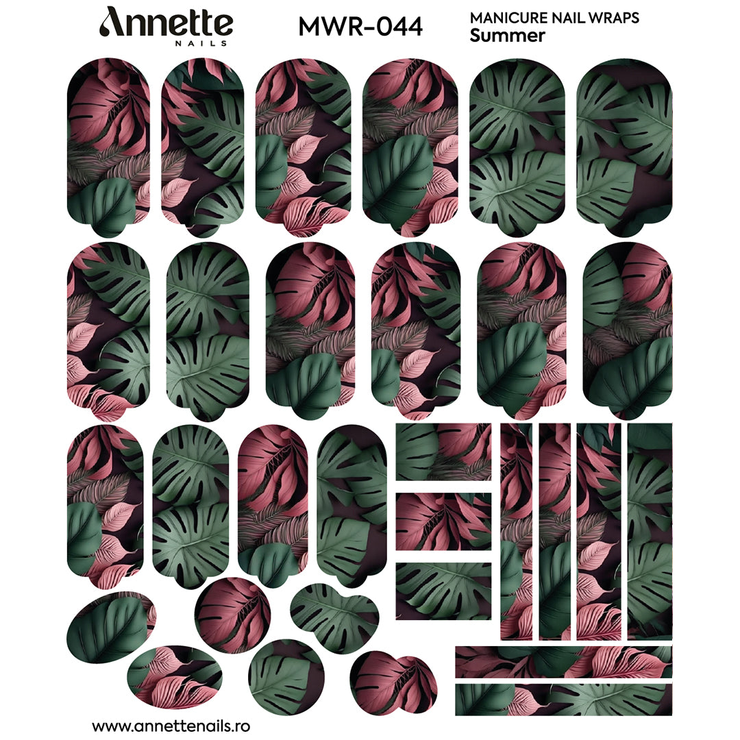 Nail Wraps Manichiura Summer 44 Annette Nails MWR-044