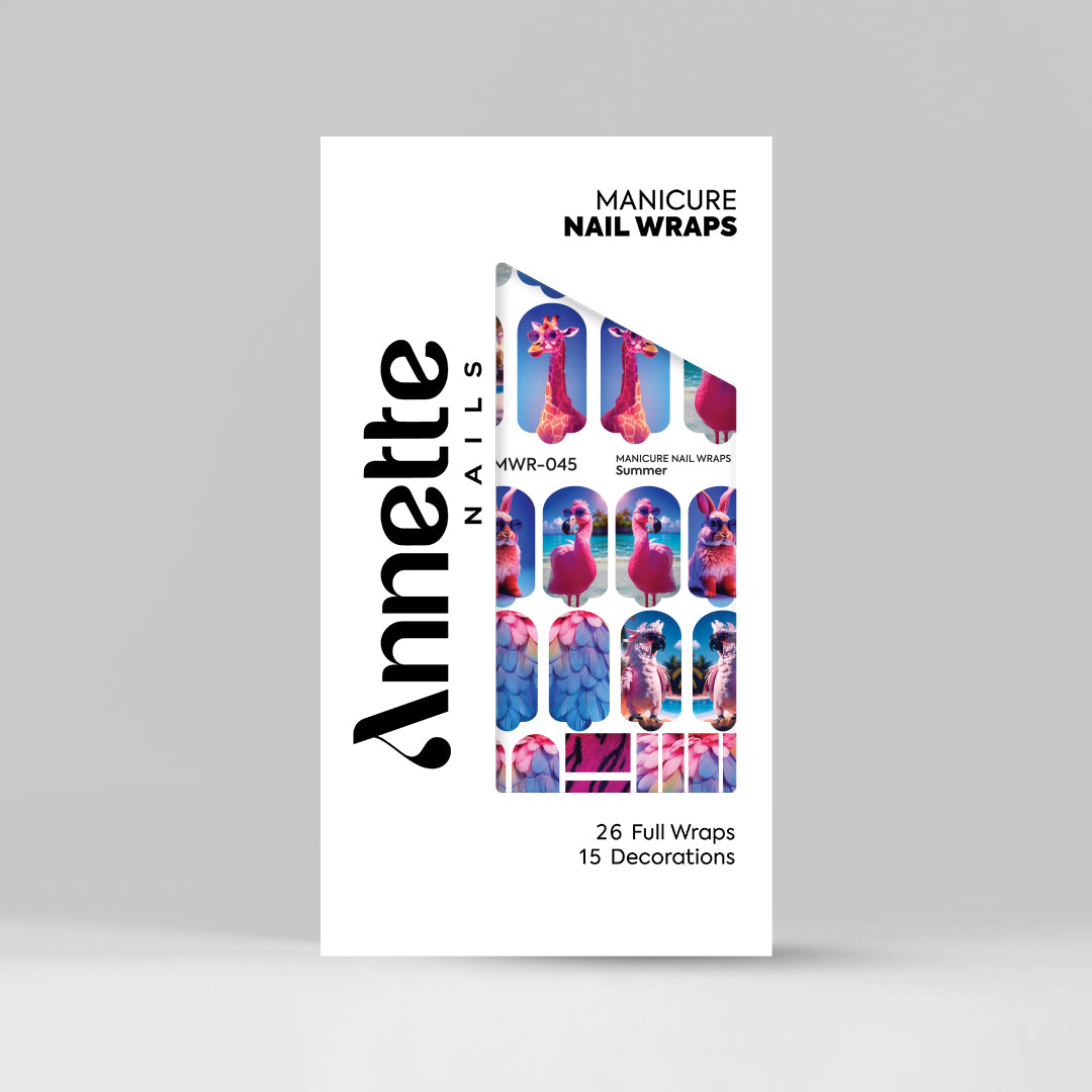 Nail Wraps Manichiura Summer 45 Annette Nails MWR-045