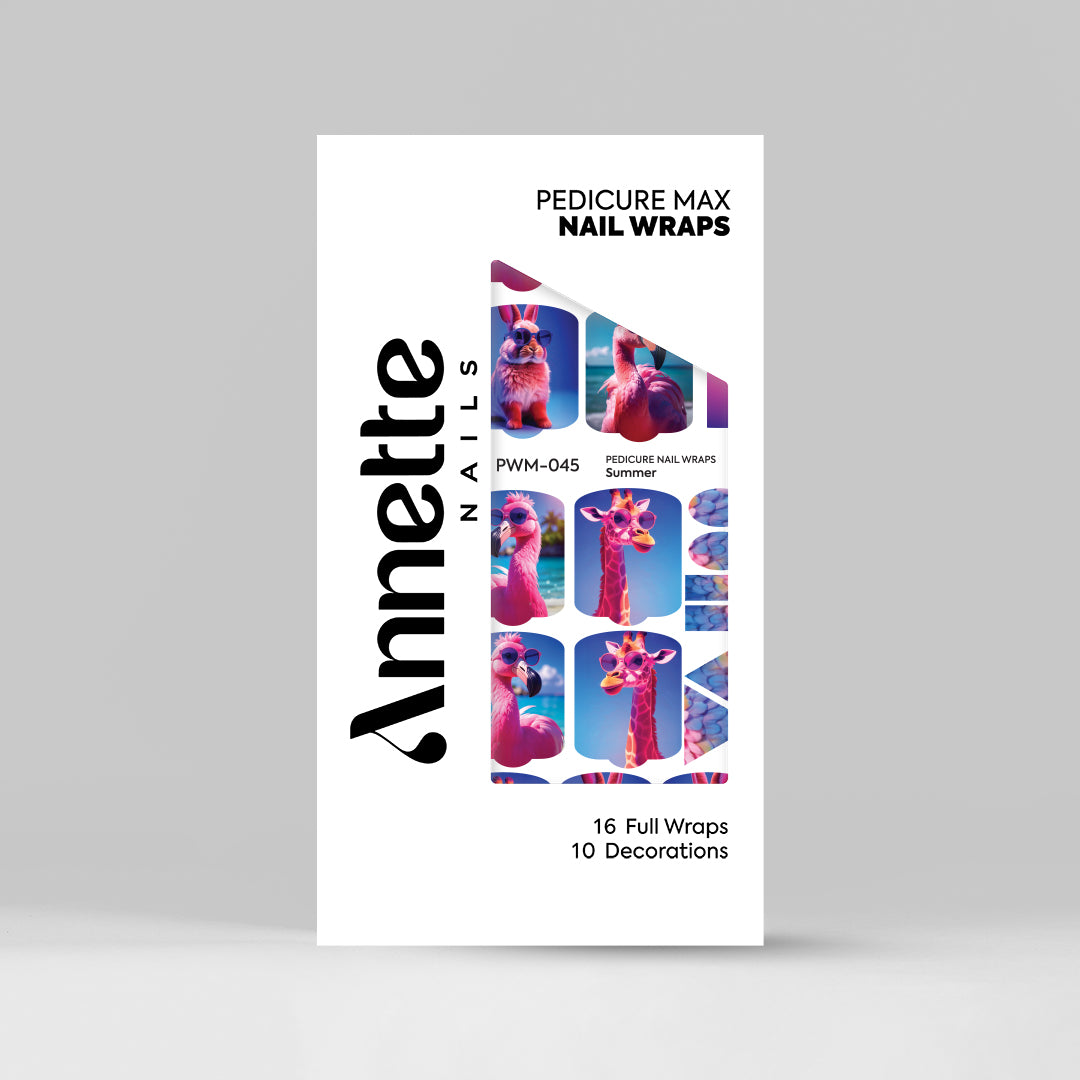 Nail Wraps Pedichiura MAX Summer 45 Annette Nails PWM-045