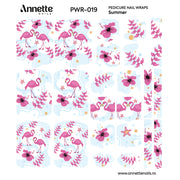 Nail Wraps Pedichiura Summer 19 Annette Nails PWR-019