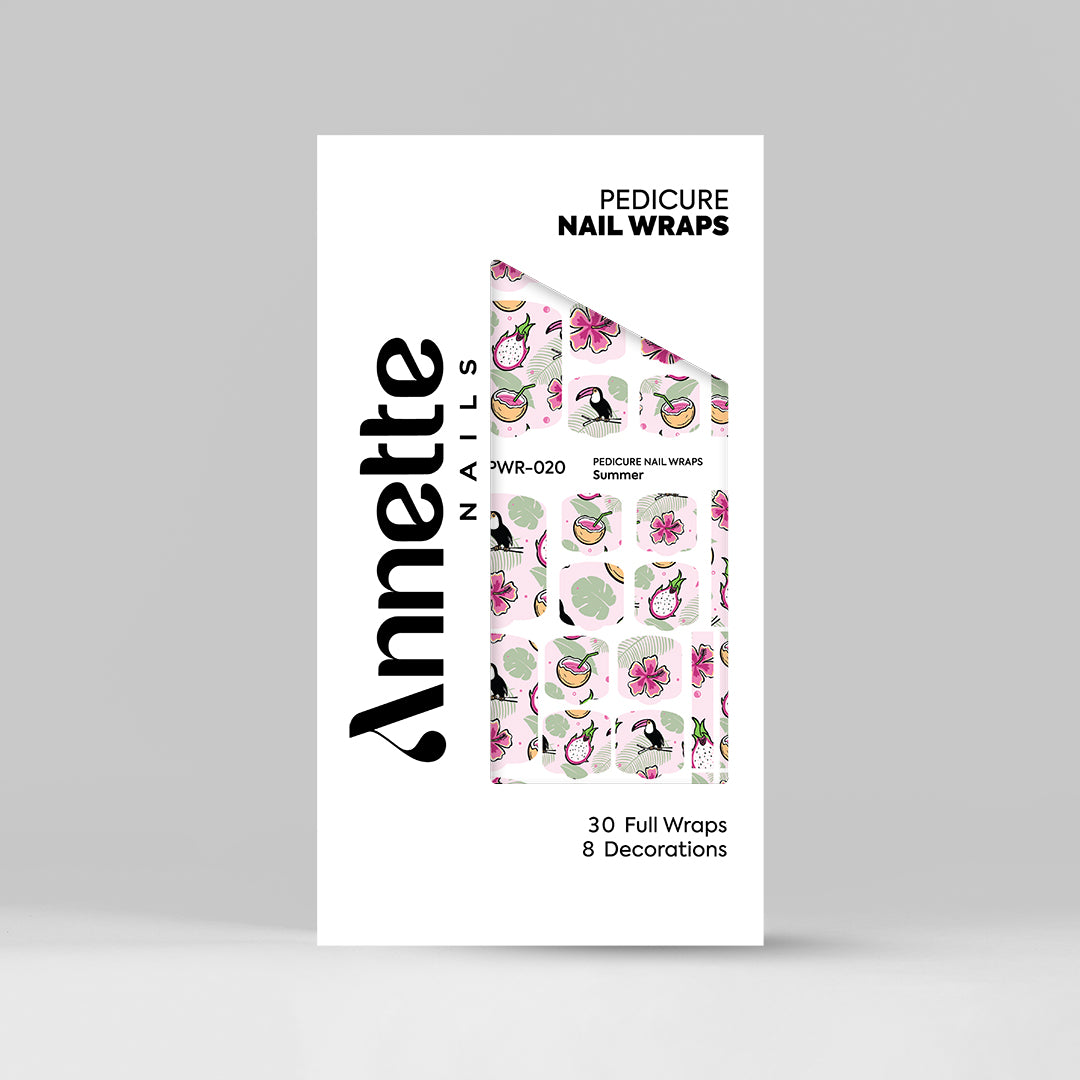 Nail Wraps Pedichiura Summer 20 Annette Nails PWR-020