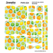 Nail Wraps Pedichiura Summer 24 Annette Nails PWR-024