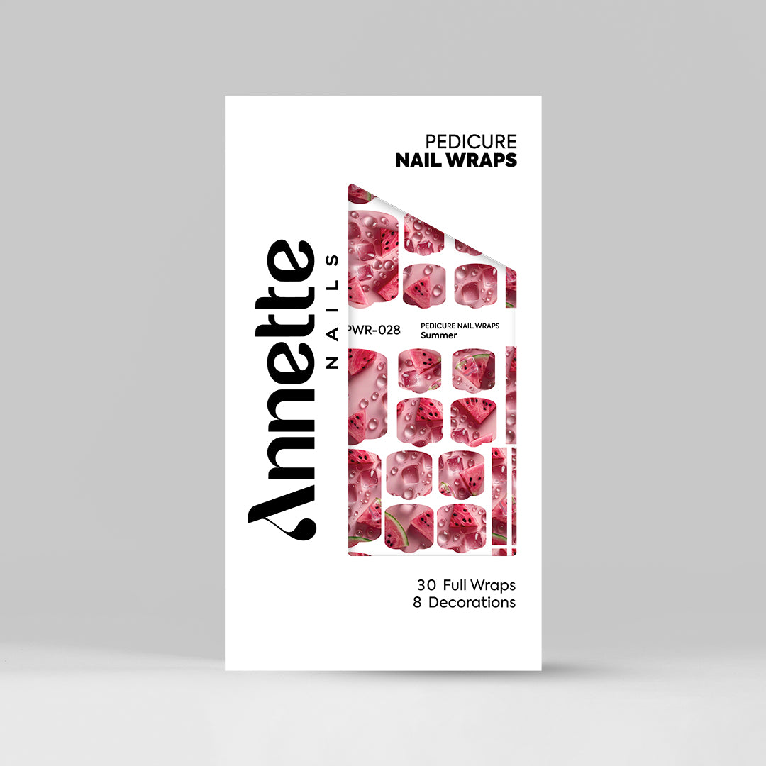 Nail Wraps Pedichiura Summer 28 Annette Nails PWR-028