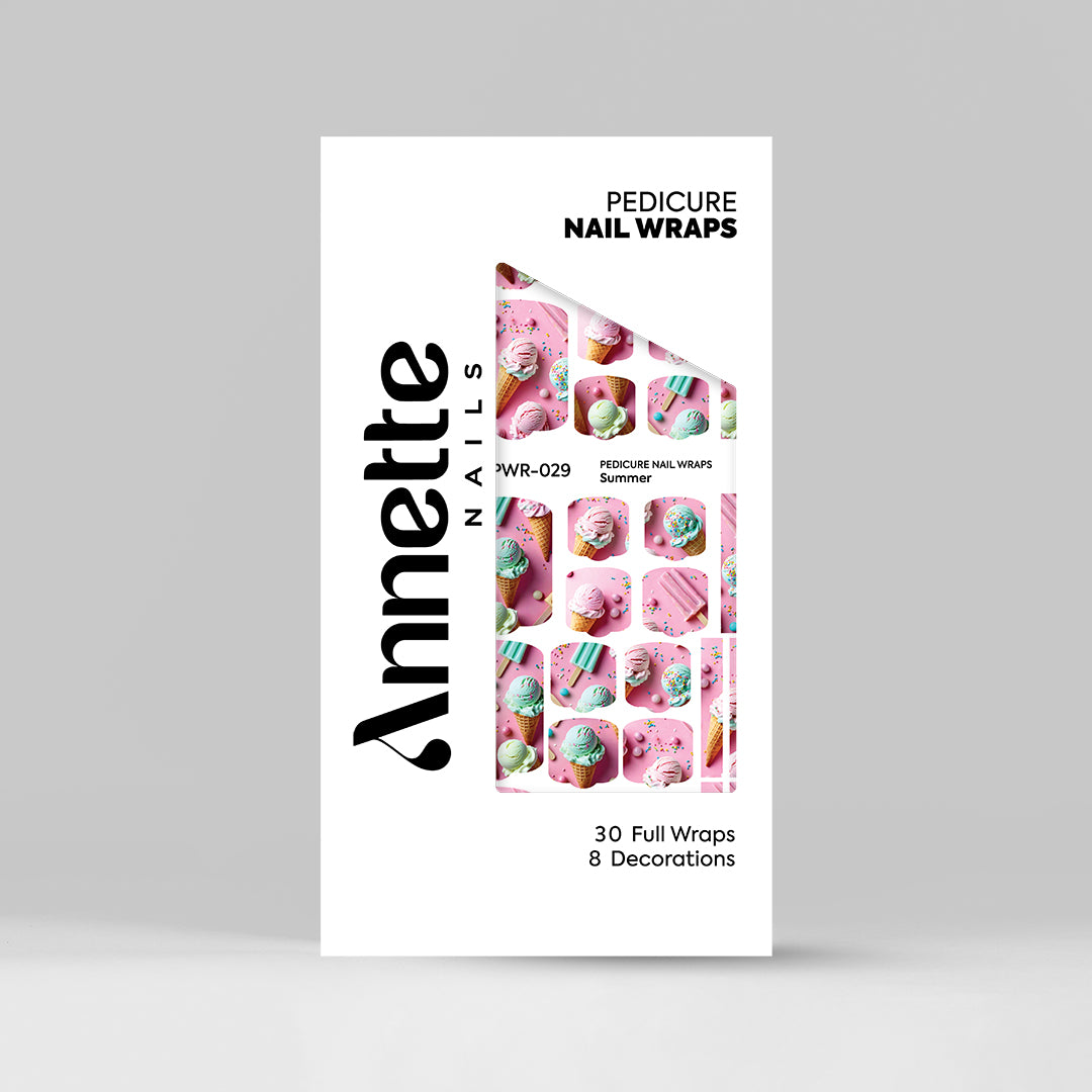 Nail Wraps Pedichiura Summer 29 Annette Nails PWR-029