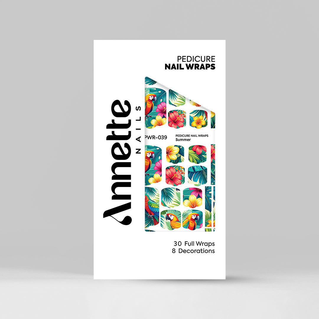 Nail Wraps Pedichiura Summer 39 Annette Nails PWR-039