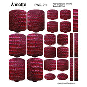 Nail Wraps Pedichiura Animal Print 11 Annette Nails PWR-011