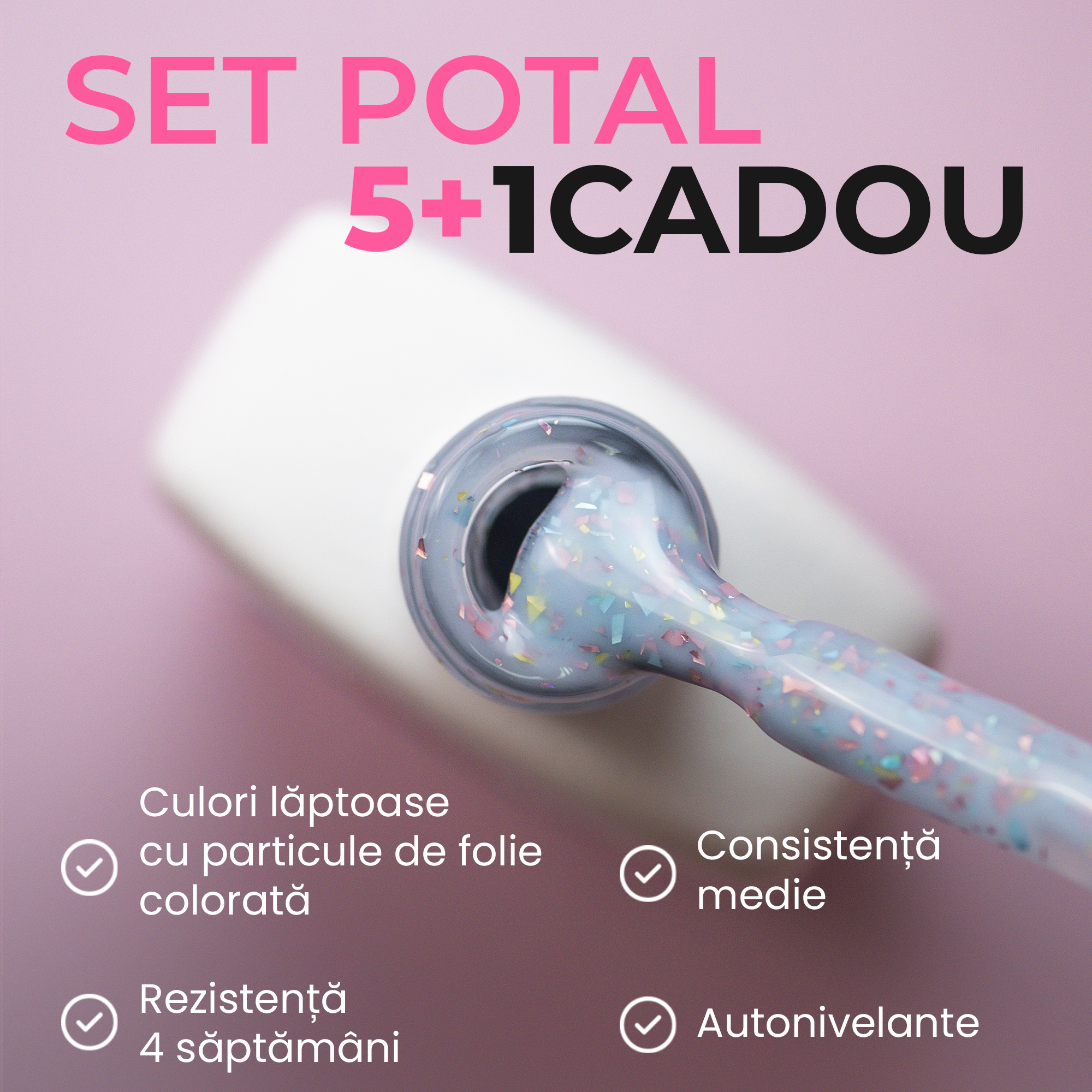 Colecția de baze rubber AnnetteNails POTAL 5+1 GRATUIT