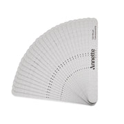 Set Pile Unghii - Ovale, Annette Nails, 25 buc - Zebra, 120/180 grit