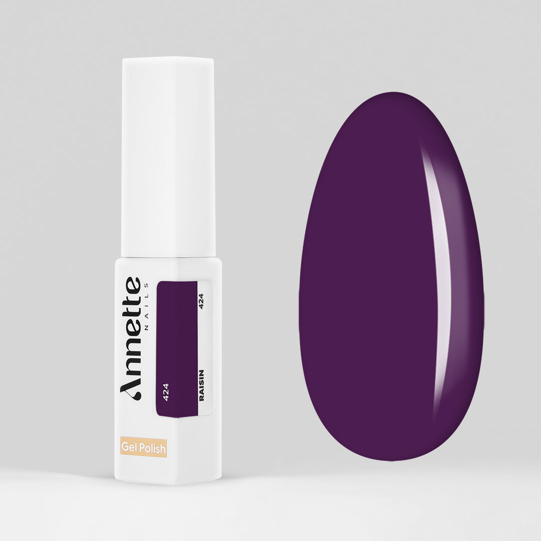 Oja Semipermanenta Purple Raisin 424 - 8ml Annette Nails
