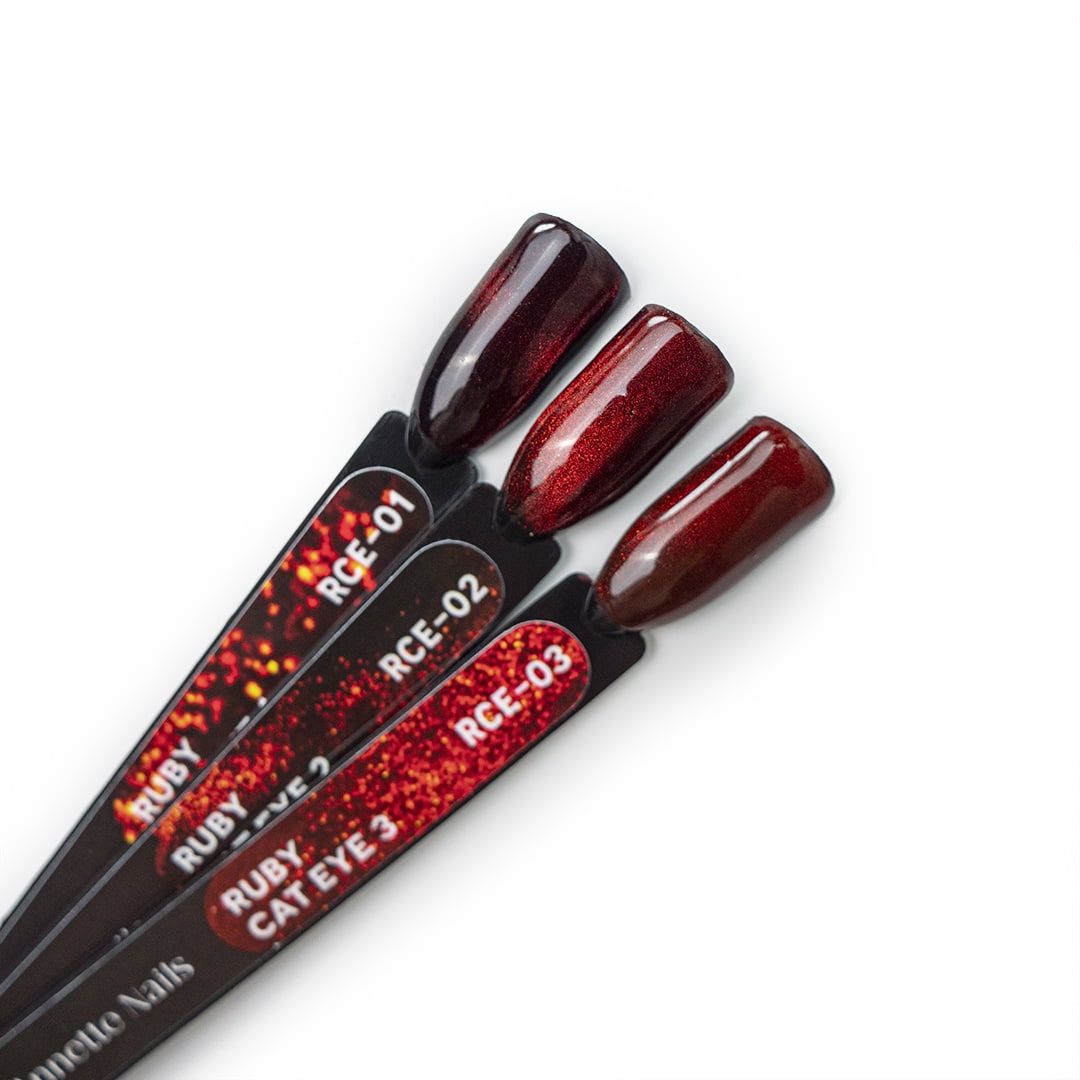 Oja Semipermanenta Ruby Cat Eye 3 RCE-03 - 8ml Annette Nails