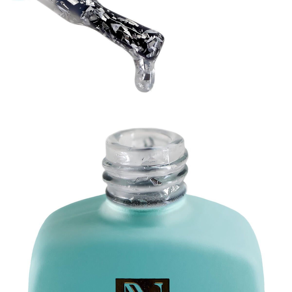 Top Coat AnnetteNails Shine silver leaf no wipe SL-01 - 12ml