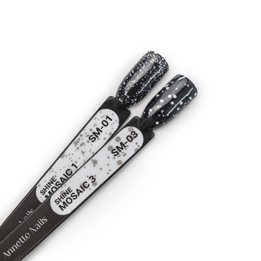 Top Coat AnnetteNails Shine Mosaic 1 no wipe SM-01 - 12ml