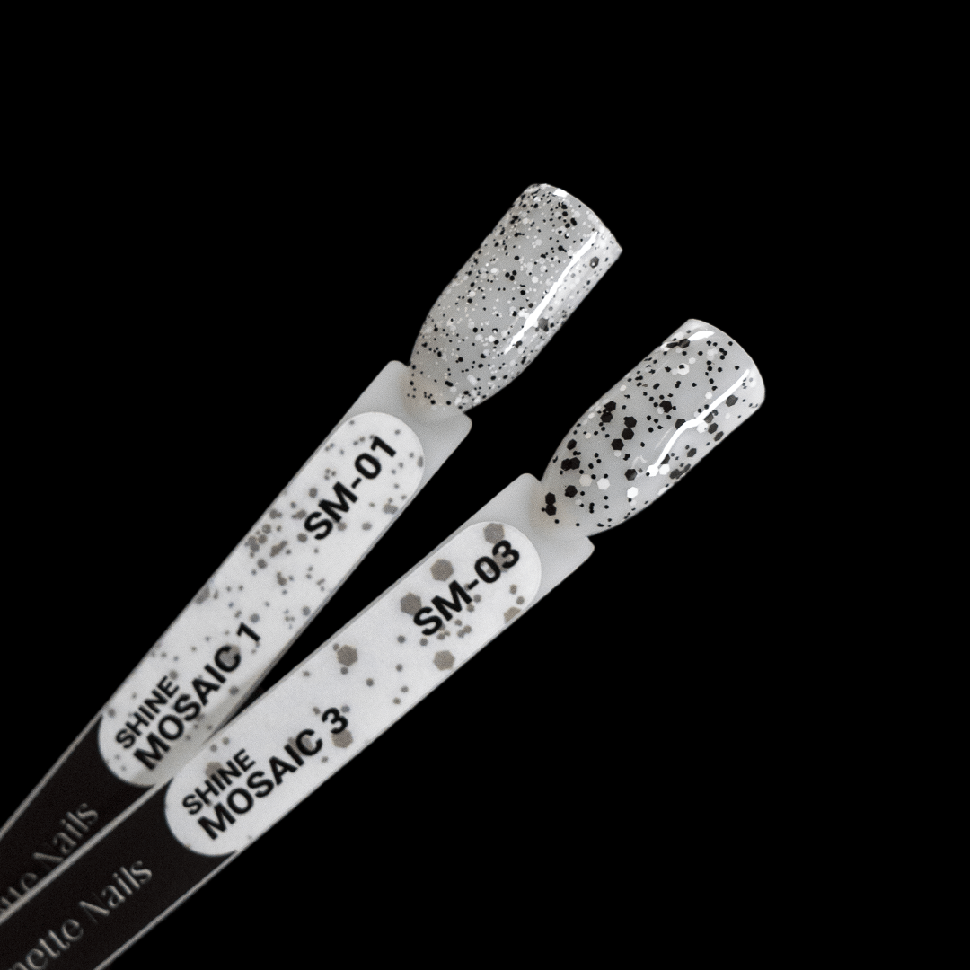 Top Coat AnnetteNails Shine Mosaic 1 no wipe SM-01 - 12ml