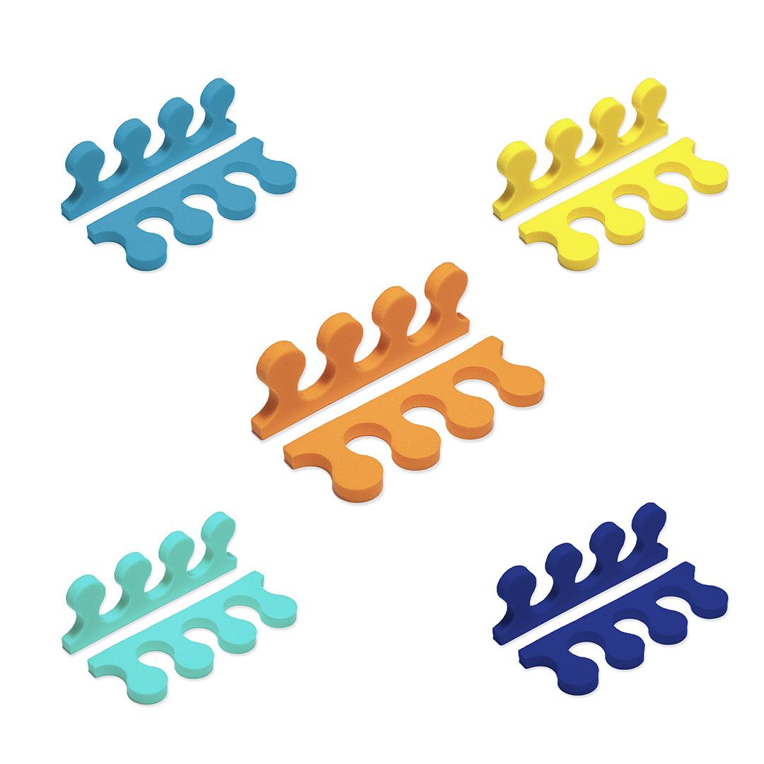 Despartitor Degete Picioare, set 100 buc, diverse culori