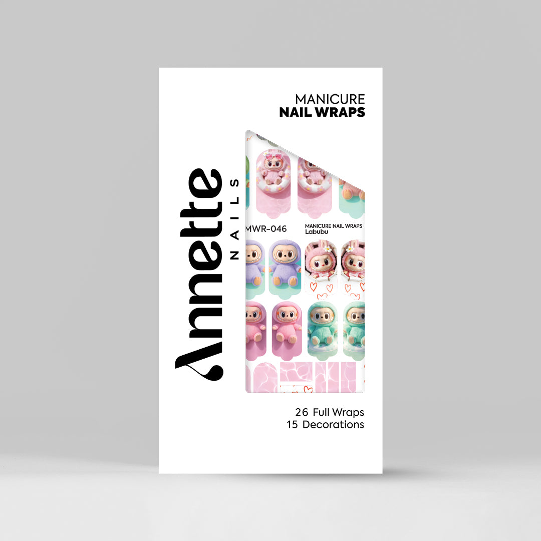 Nail Wraps Manichiura Labubu 46 Annette Nails MWR-046 LIMITED EDITION