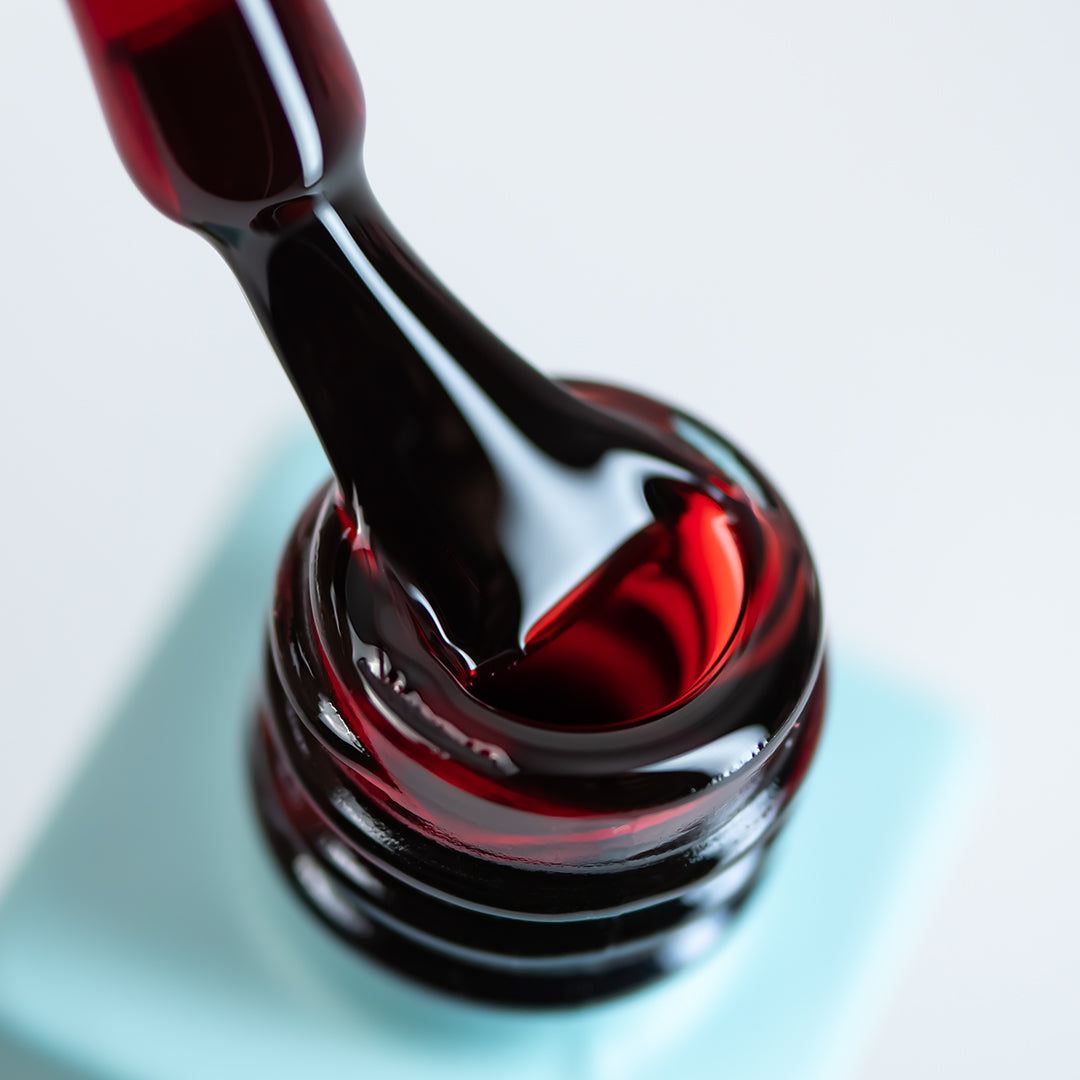 Top Coat Glass 3 Red - 8ml Annette Nails TGL-03