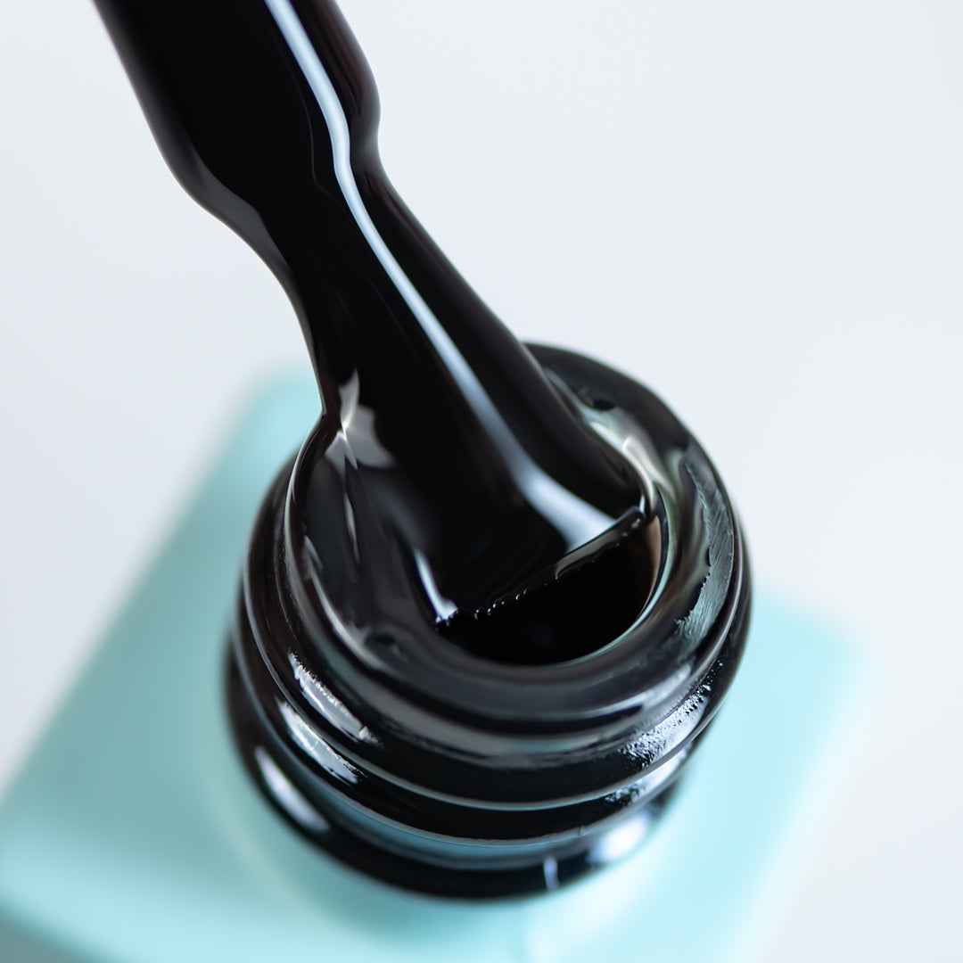 Top Coat Glass 4 Black - 8ml Annette Nails TGL-04