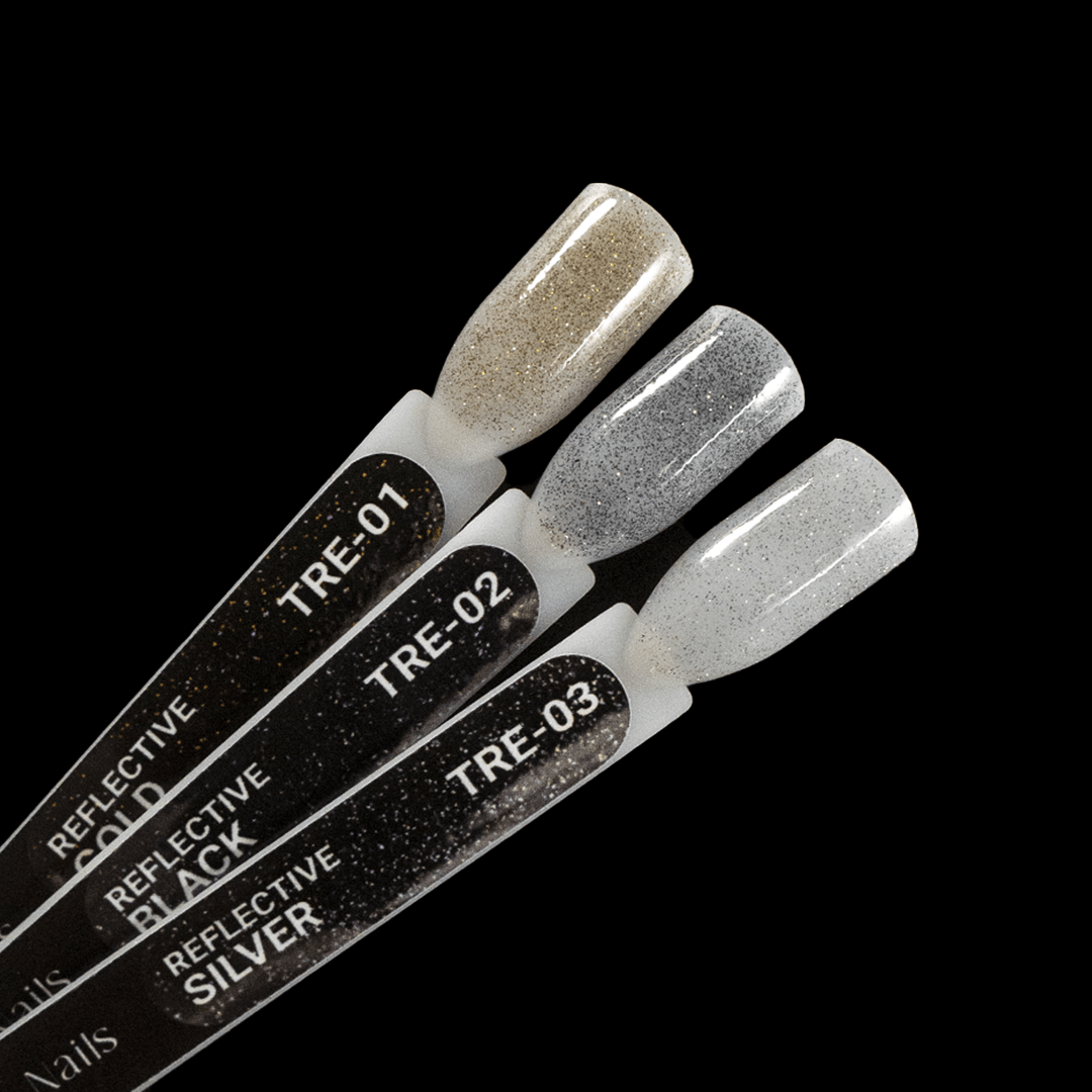 Top Coat AnnetteNails Reflective silver no wipe TRE-03 - 12ml