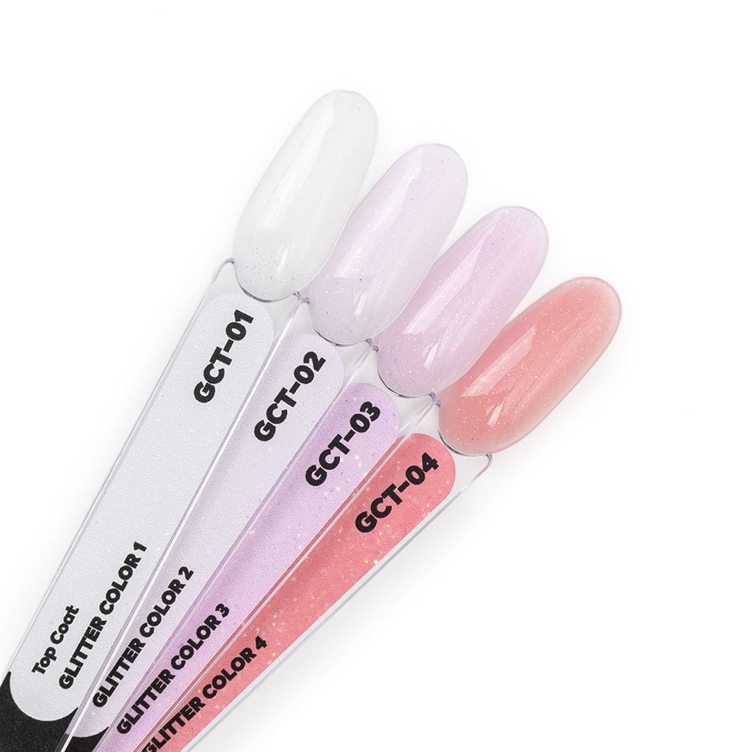 Top Coat Glitter Color 3 GCT-03 - 8ml Annette Nails