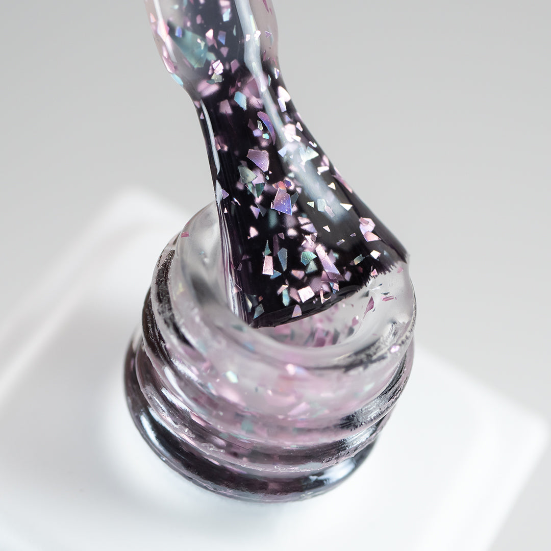 Top Coat AnnetteNails Velvet pink leaf no wipe VL-02 - 12ml