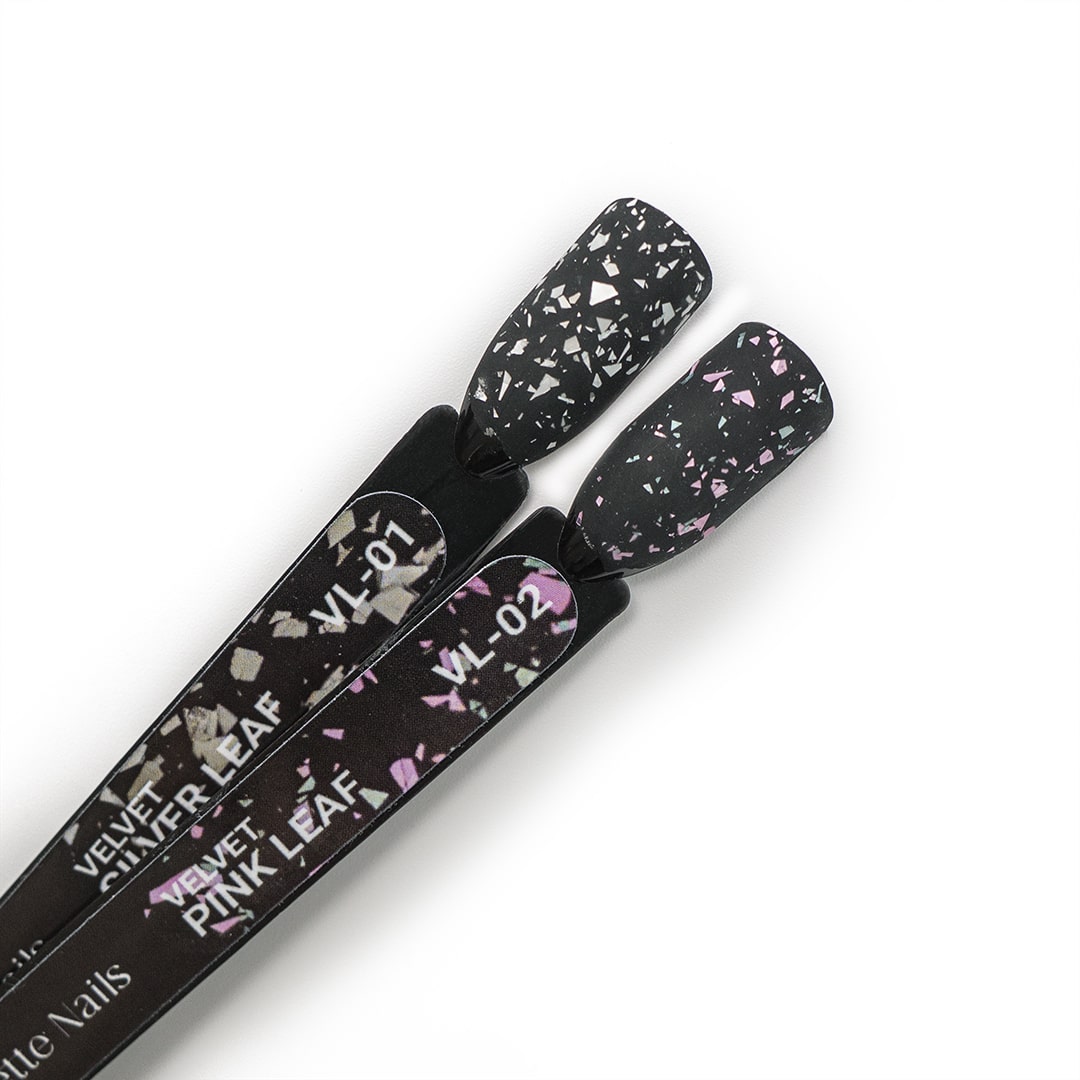 Top Coat AnnetteNails Velvet pink leaf no wipe VL-02 - 12ml