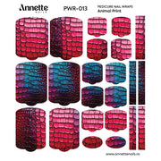 Nail Wraps Pedichiura Animal Print 13 Annette Nails PWR-013