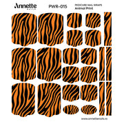 Nail Wraps Pedichiura Animal Print 15 Annette Nails PWR-015
