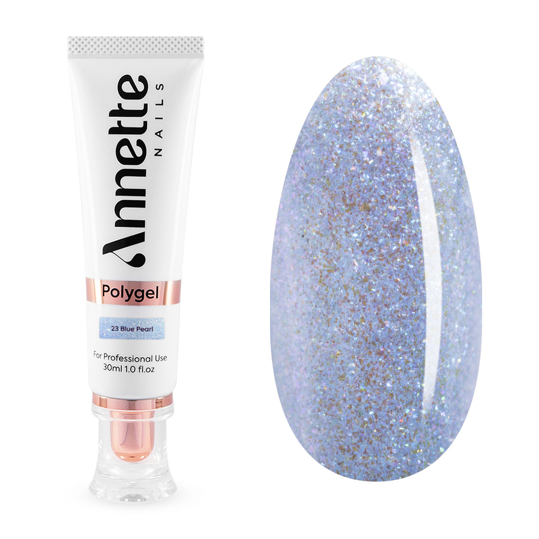 Polygel Pearl 23 Blue - 30ml Annette Nails PG-23